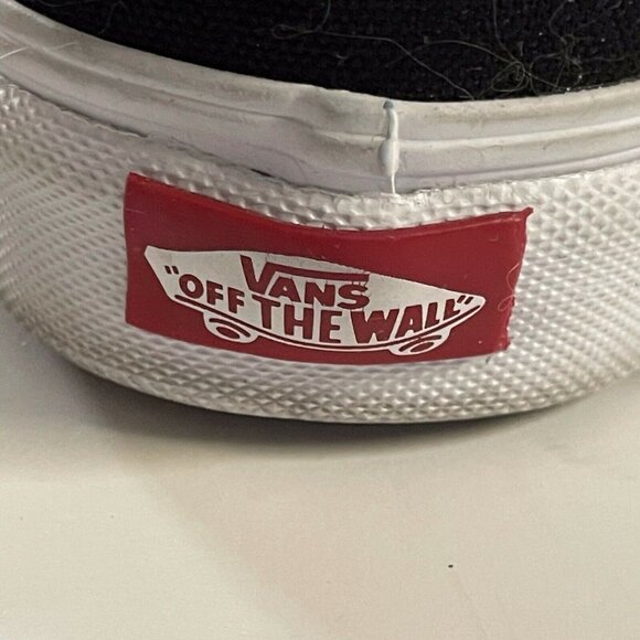 Vans Unisex Era Canvas Sneakers Size 8W/6.5M EU 38.5 Purple & Black - Picture 8 of 9